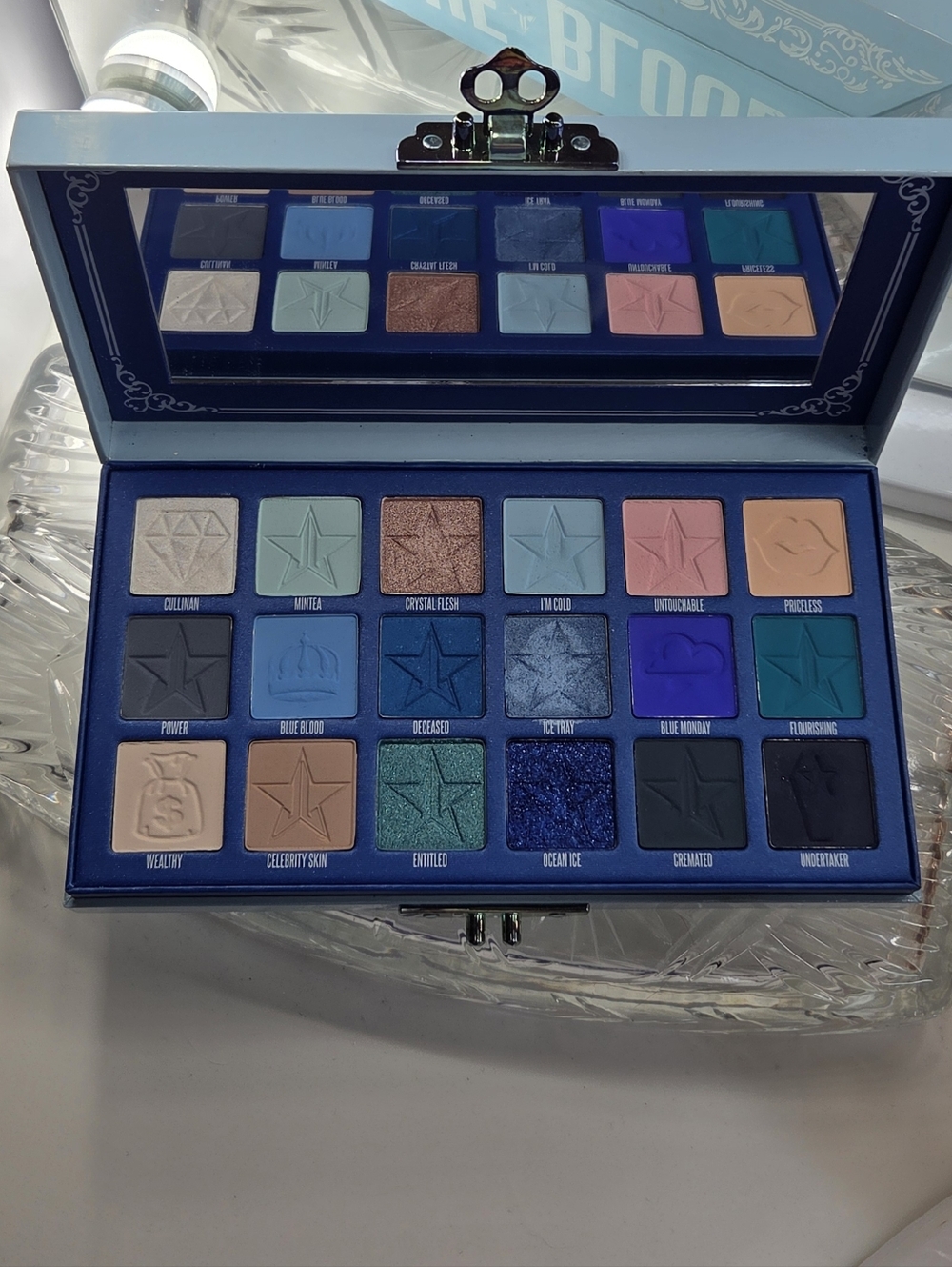Jeffree Star Blue Blood Eyeshadow Palette Discontinued